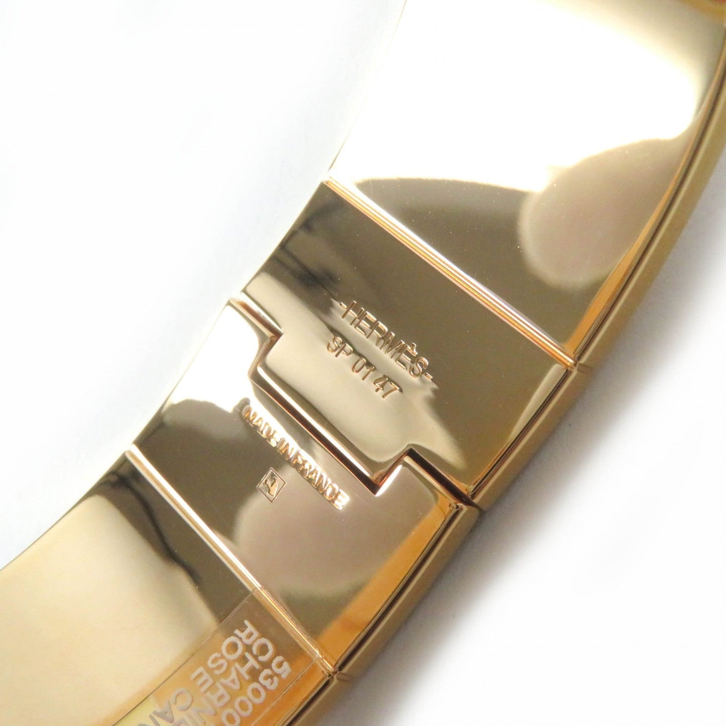 HERMES Bangle ー Pink gold Charniere GM