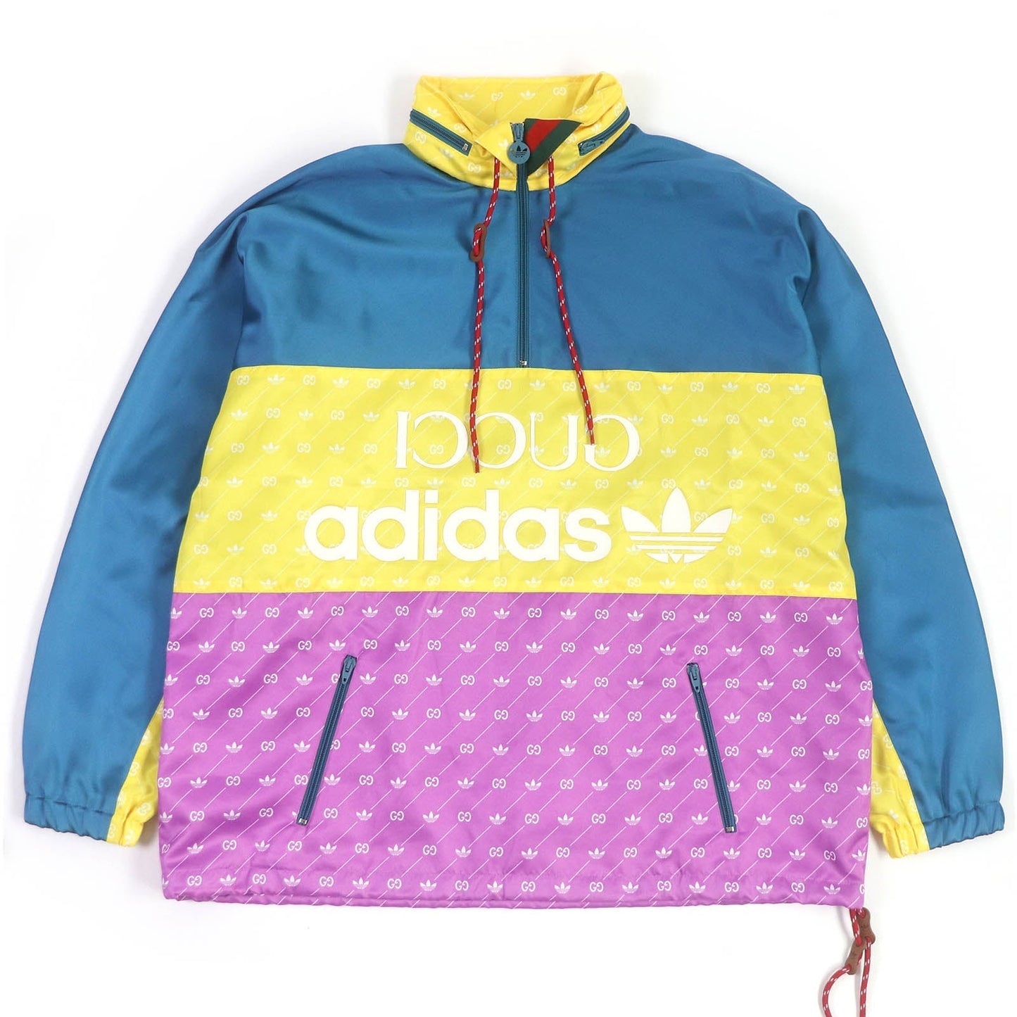 GUCCI Blouson 691429 Main: 100% acetate, Main: 100% polyester, Main: 100% nylon multicolor mens 52 Used