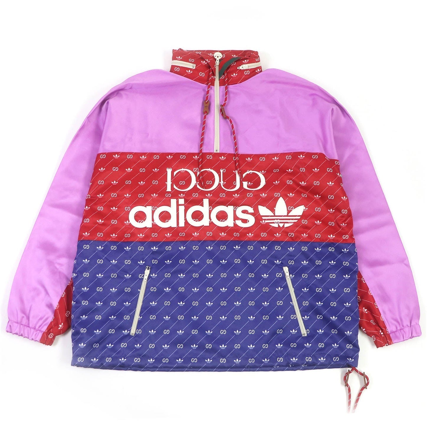 GUCCI Blouson 691429 Main: 100% acetate, Main: 100% polyester, Main: 100% nylon multicolor mens 54 Used