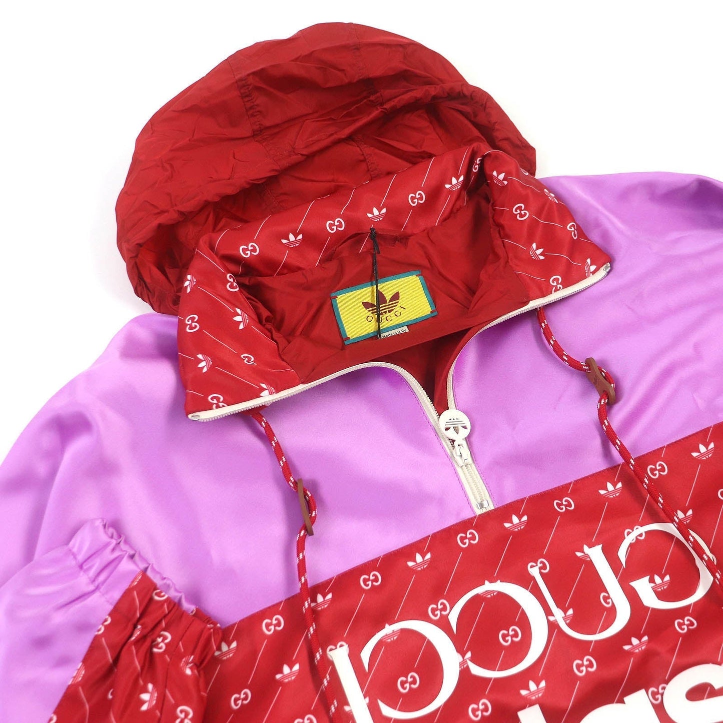 GUCCI Blouson 691429 Main: 100% acetate, Main: 100% polyester, Main: 100% nylon multicolor mens 54 Used
