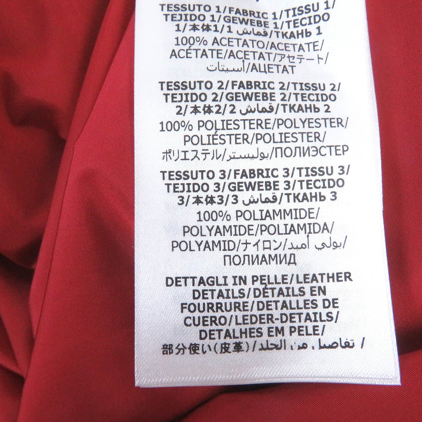 GUCCI Blouson 691429 Main: 100% acetate, Main: 100% polyester, Main: 100% nylon multicolor mens 54 Used