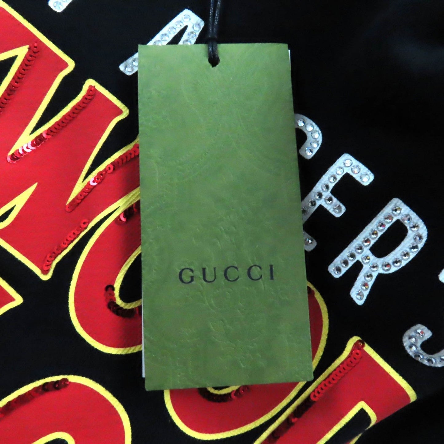 GUCCI Hoodie 688197 cotton black XS