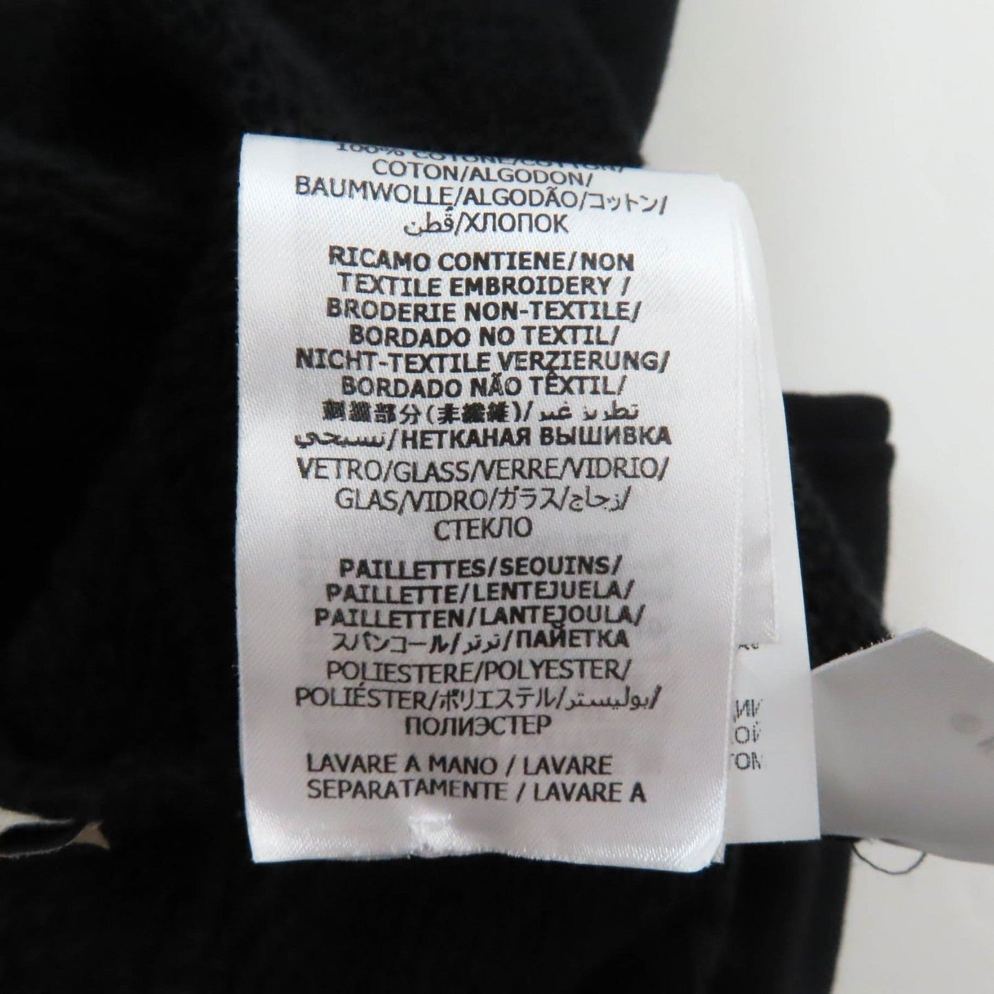 GUCCI Hoodie 688197 cotton black XS