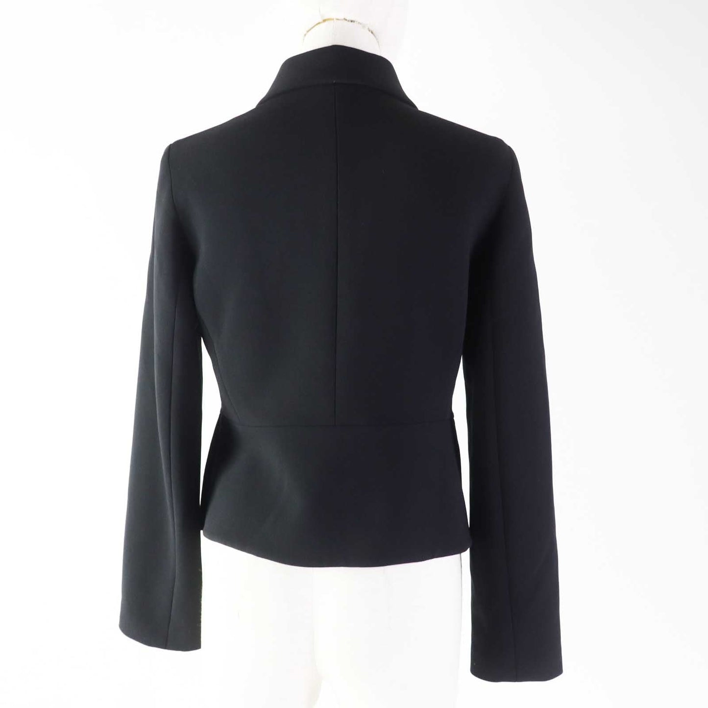 HERMES Nylon jacket 2H0203DM wool black 36