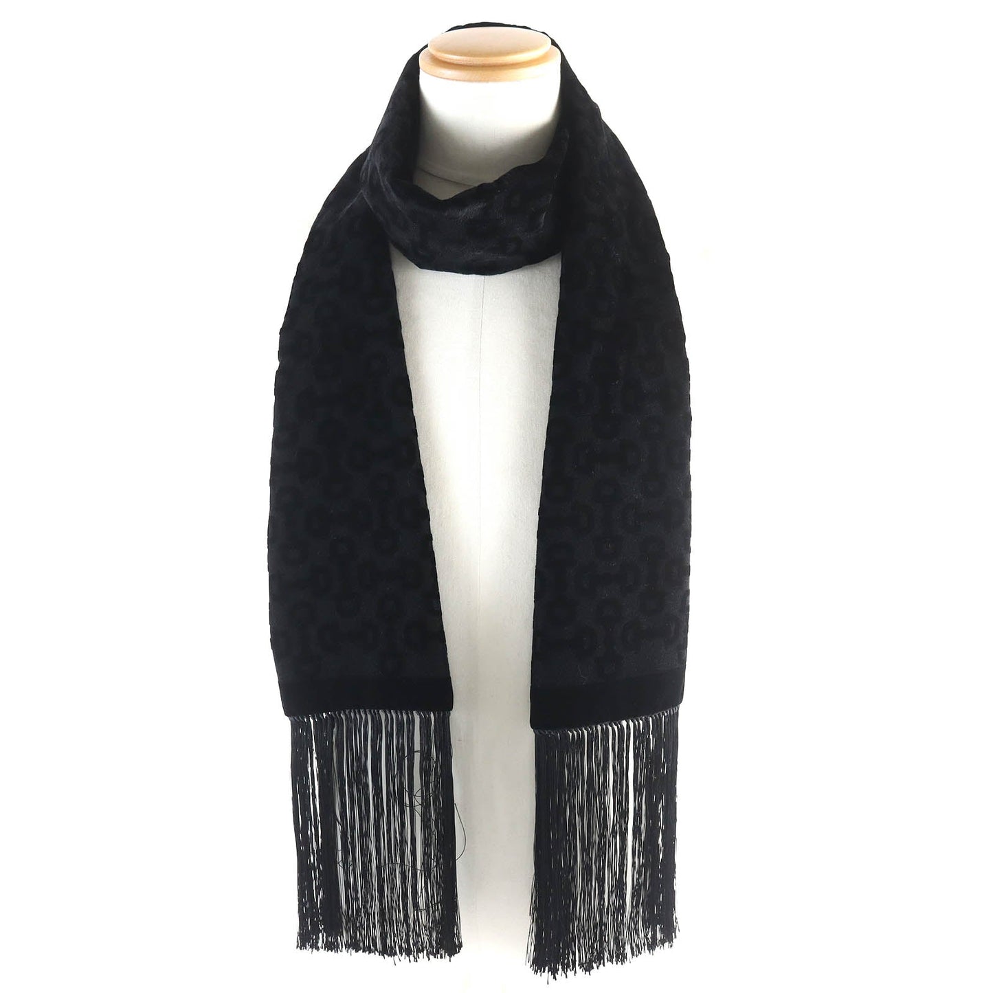 GUCCI Scarf Viscose black