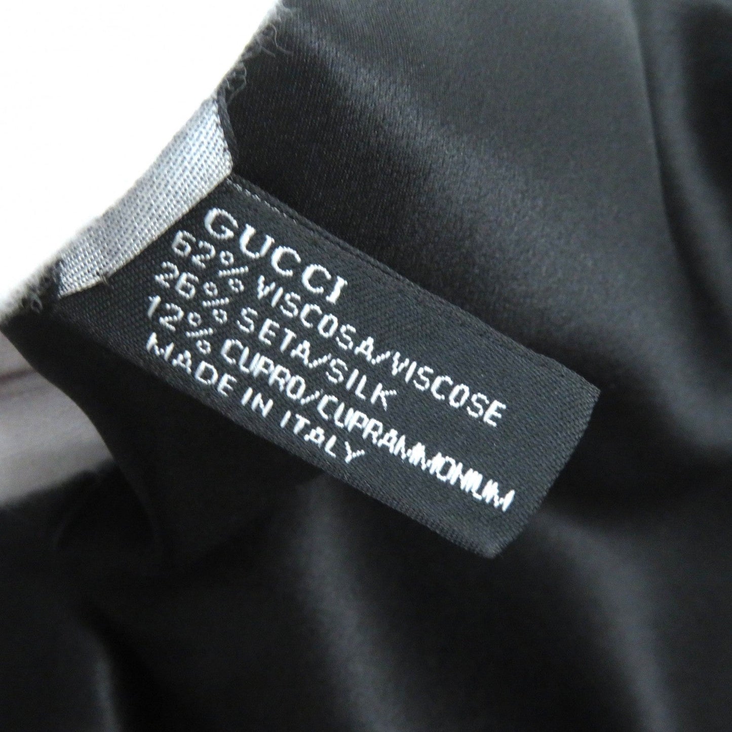 GUCCI Scarf Viscose black