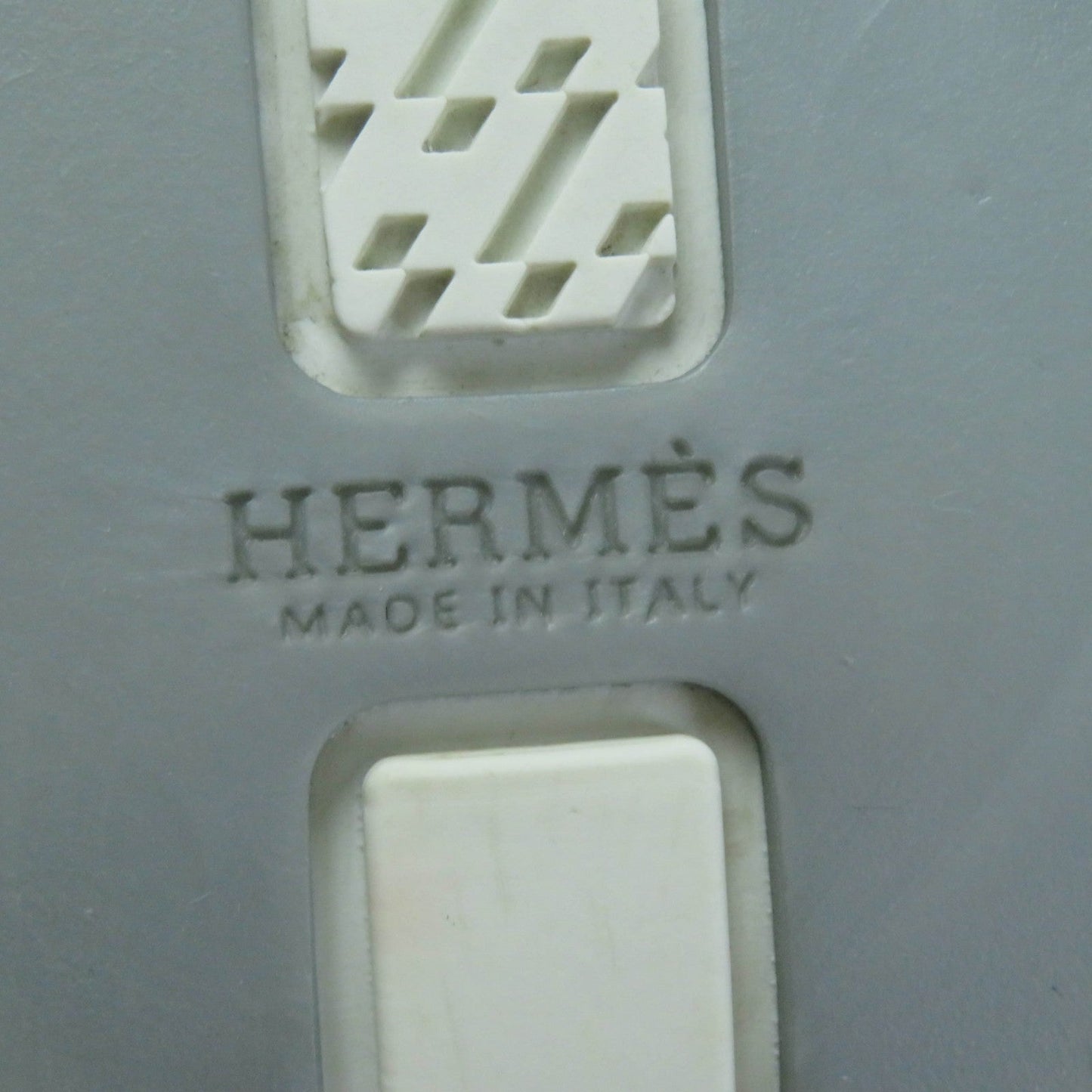 HERMES sneakers knit Grey Silver Gold ADDICT 35