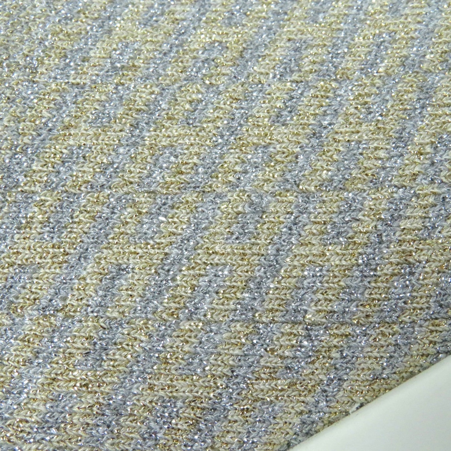 HERMES sneakers knit Grey Silver Gold ADDICT 35