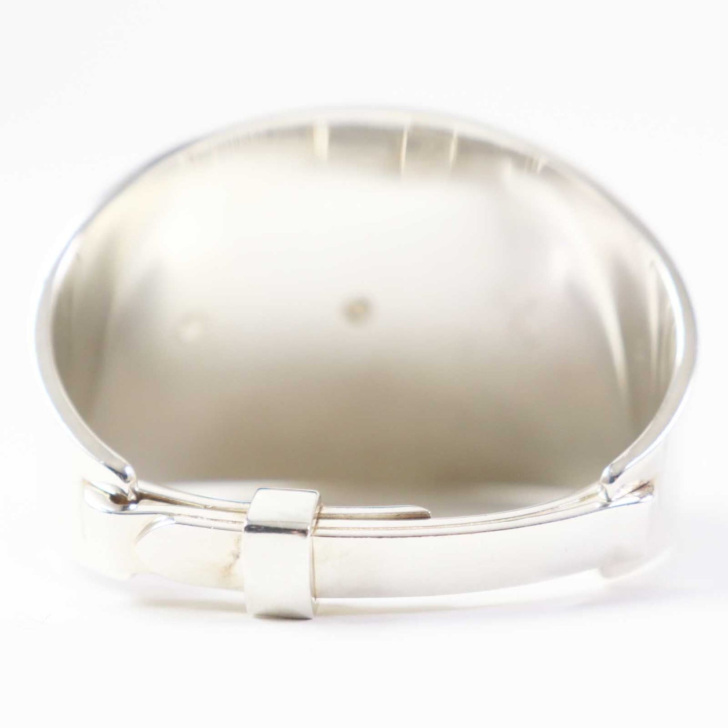HERMES Bangle AG925 Silver Collier de Sian Rock