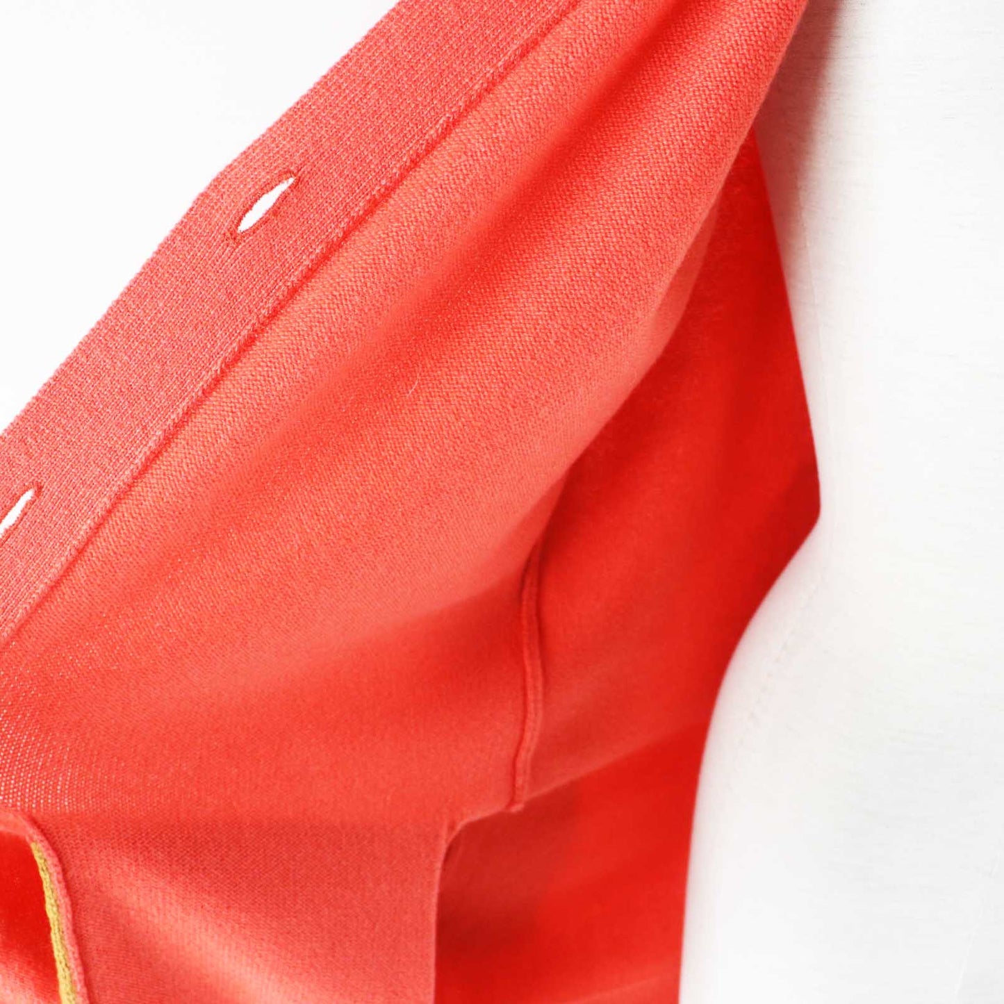 HERMES cardigan cashmere Coral orange 34