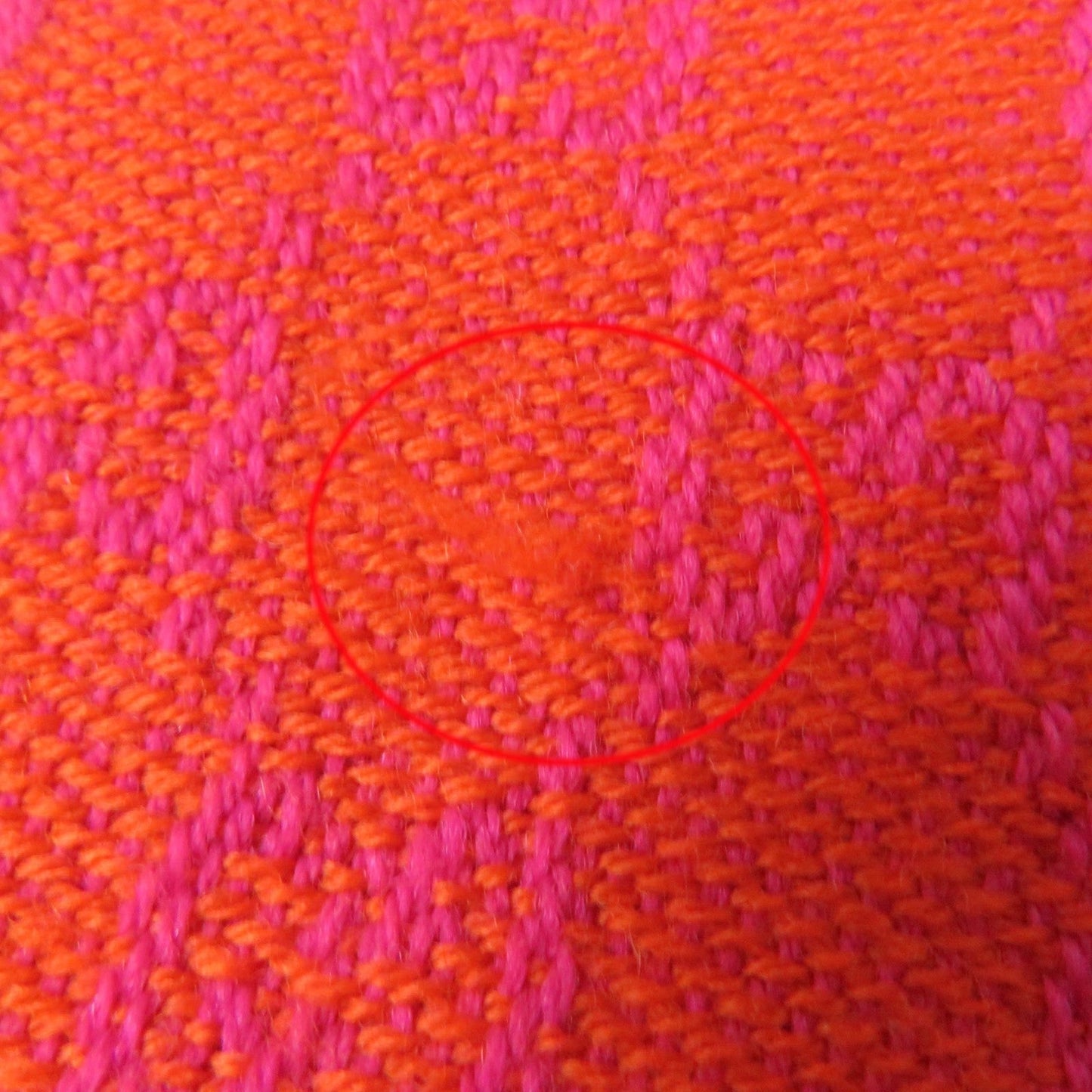 GUCCI Scarf 202253 wool Orange pink