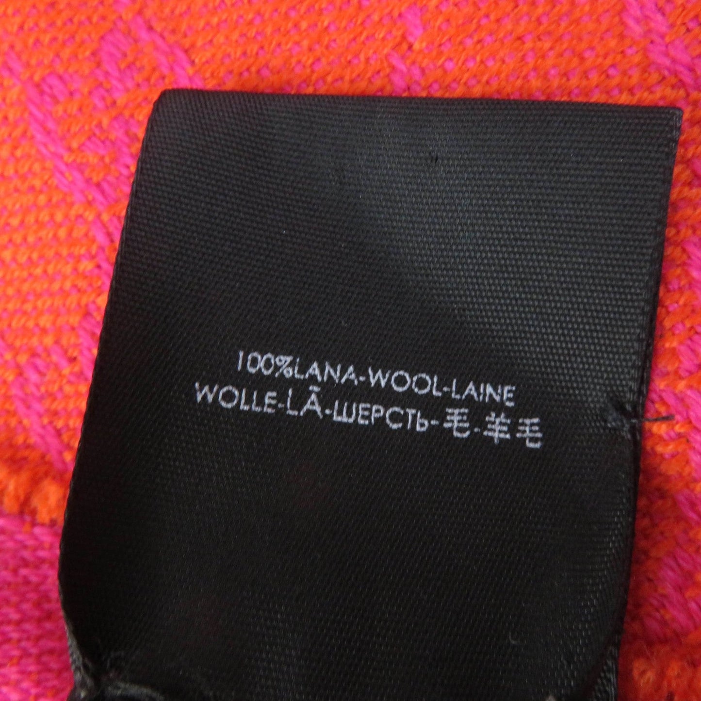 GUCCI Scarf 202253 wool Orange pink