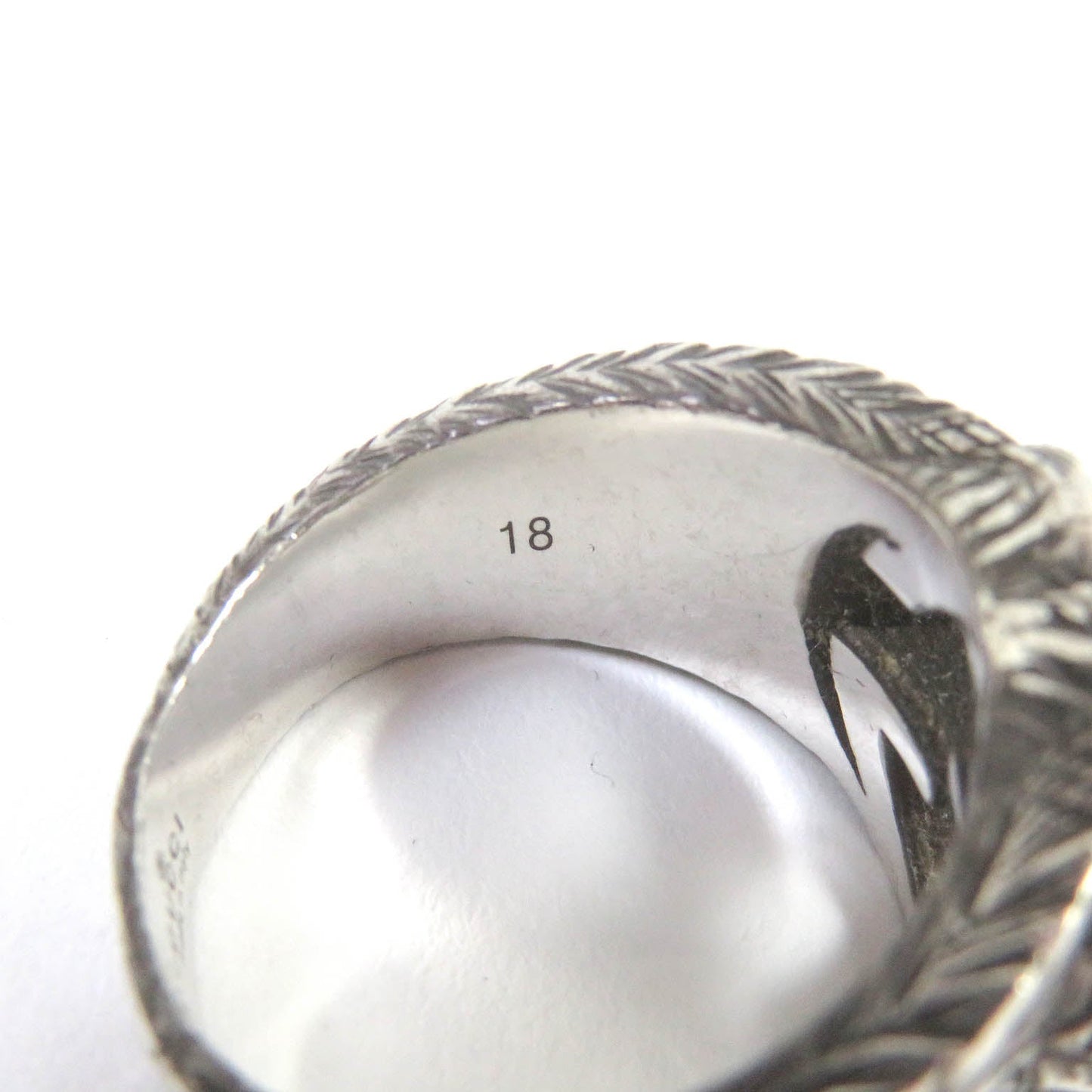 GUCCI Ring AG925 Silver Design ring Interlocking G