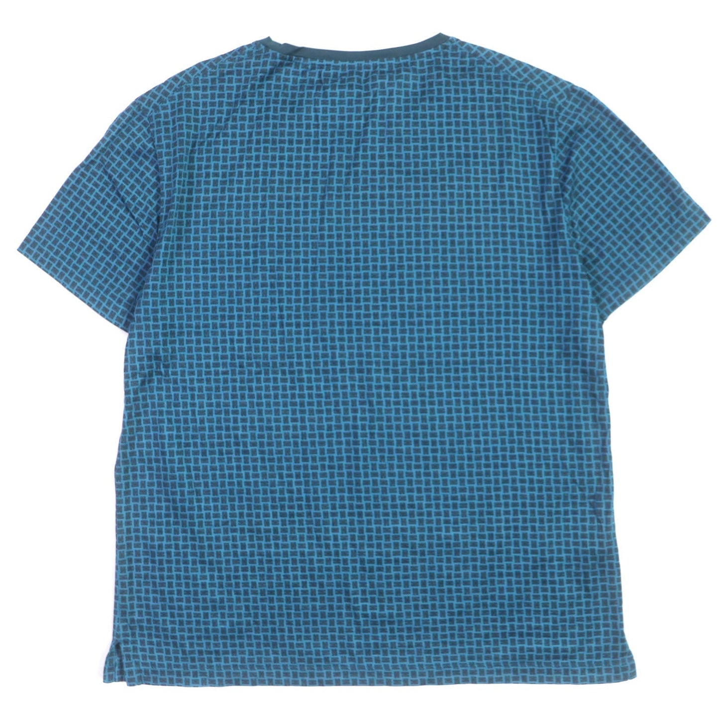HERMES Short sleeve T-shirt cotton Blue type M
