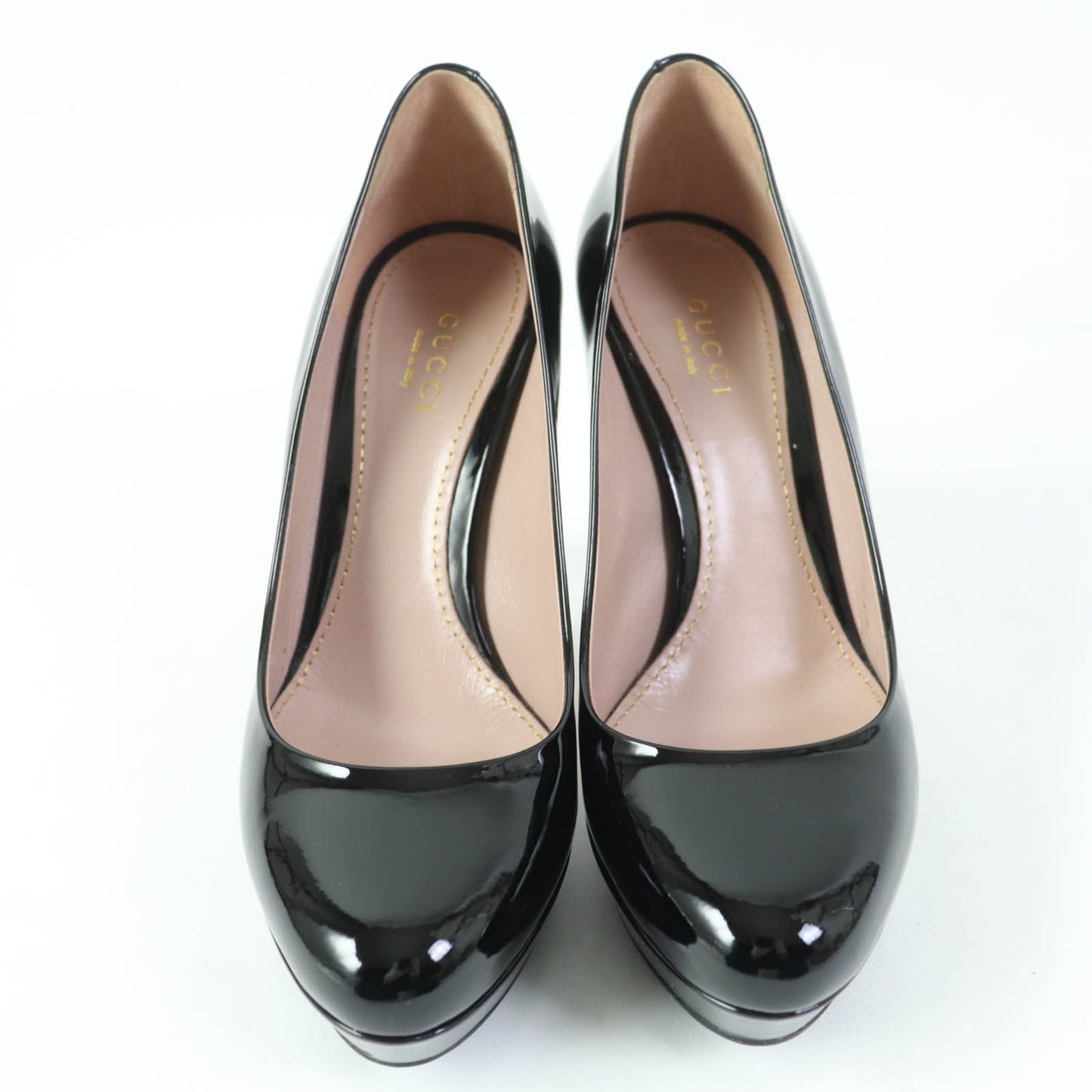 GUCCI pumps 309999 patent black 35.5
