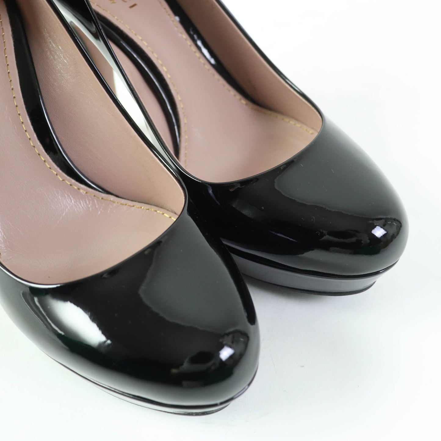 GUCCI pumps 309999 patent black 35.5
