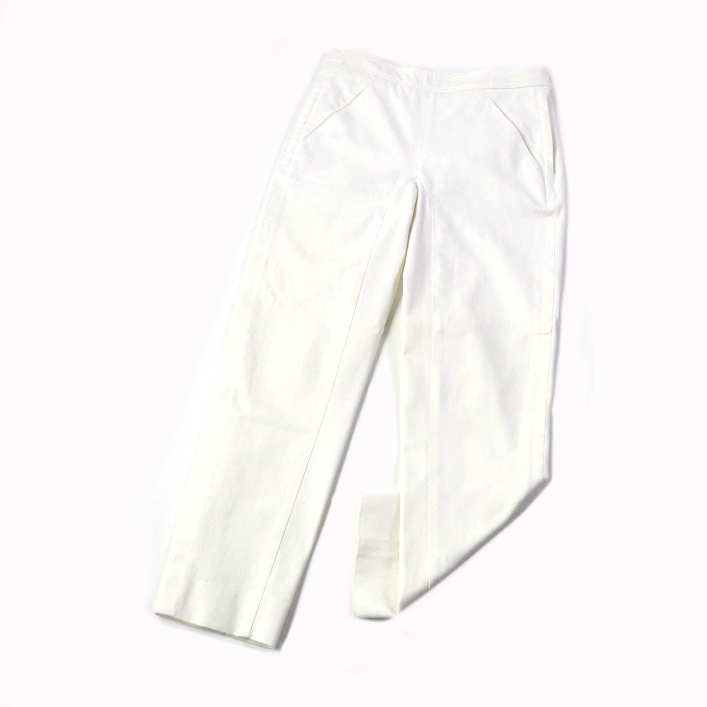 HERMES Denim pants cotton white 34