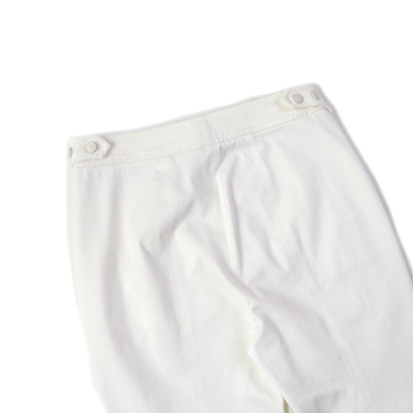 HERMES Denim pants cotton white 34