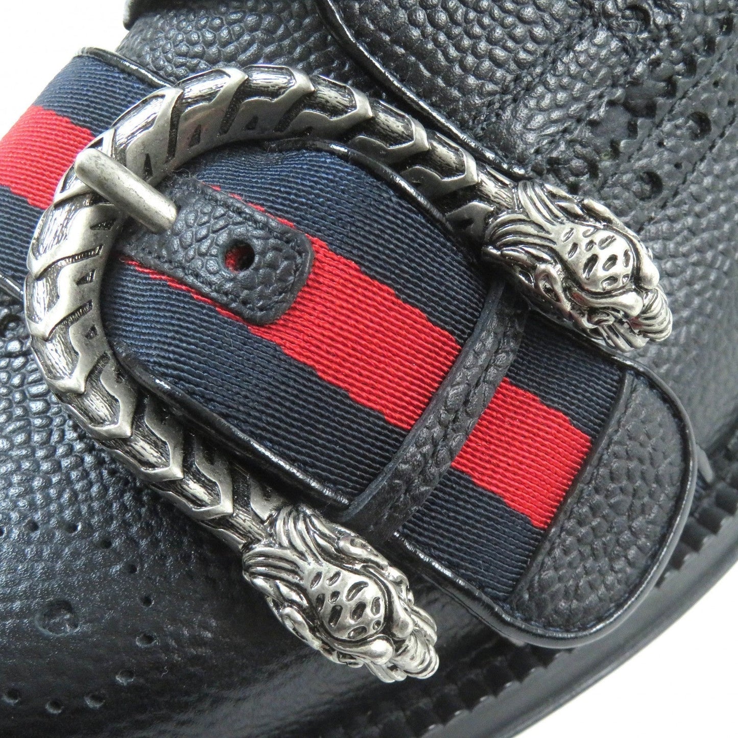 GUCCI boots 496250 Main: Leather black mens 7 Used