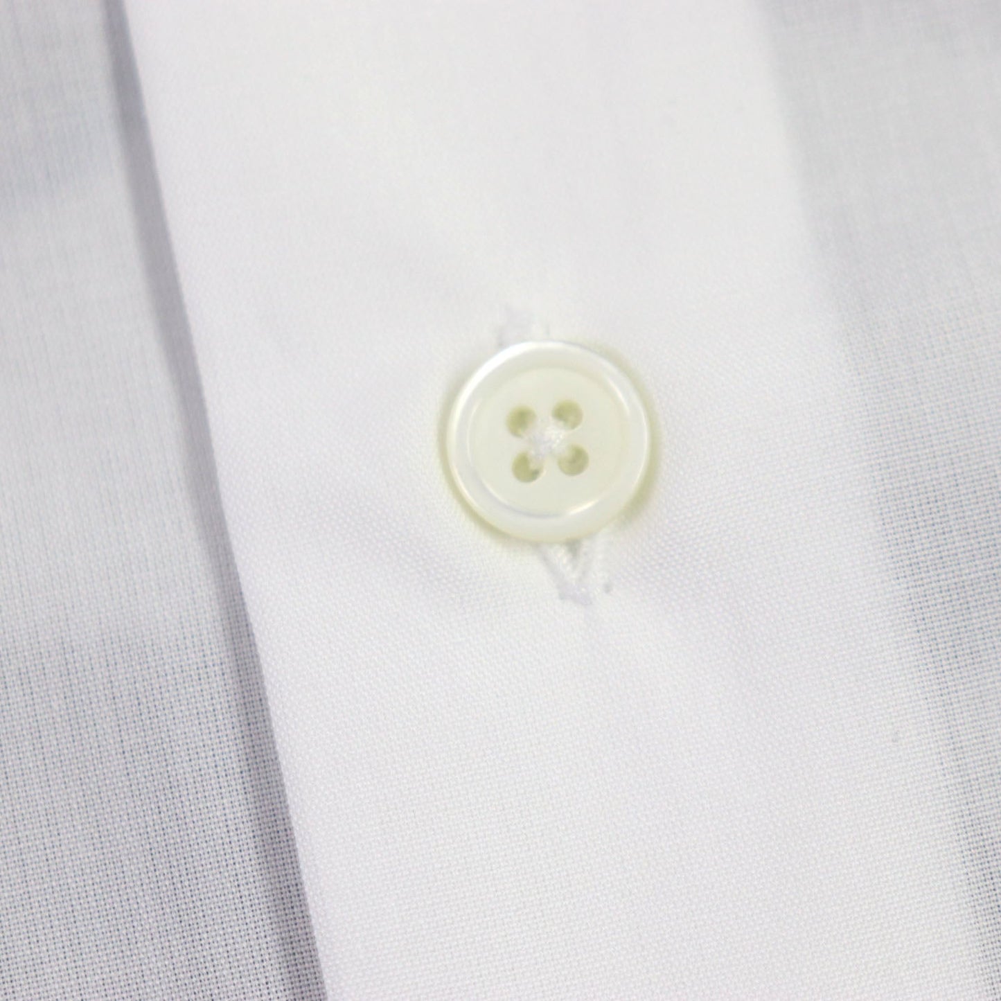 HERMES Long sleeve shirt cotton white Water snake 40