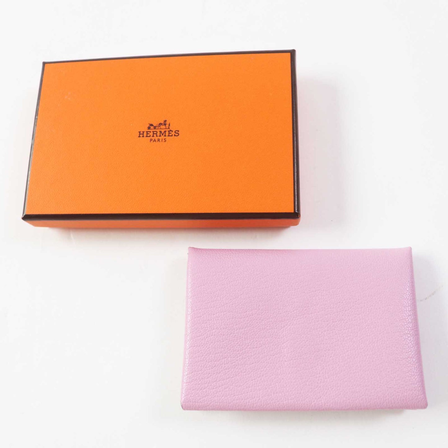 HERMES Coin case Shave Morve Silvestre Calvi duo