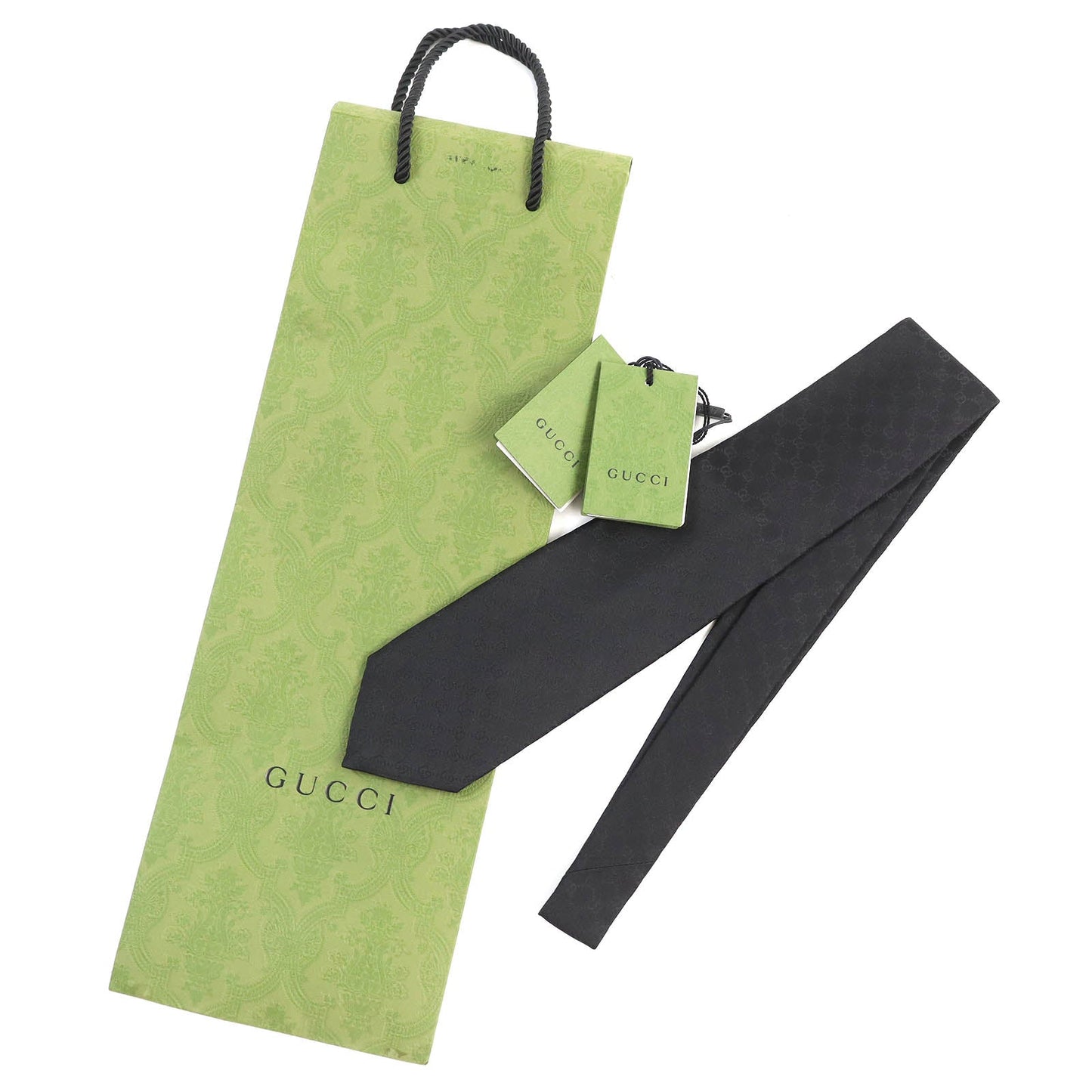 GUCCI tie 456520 silk black