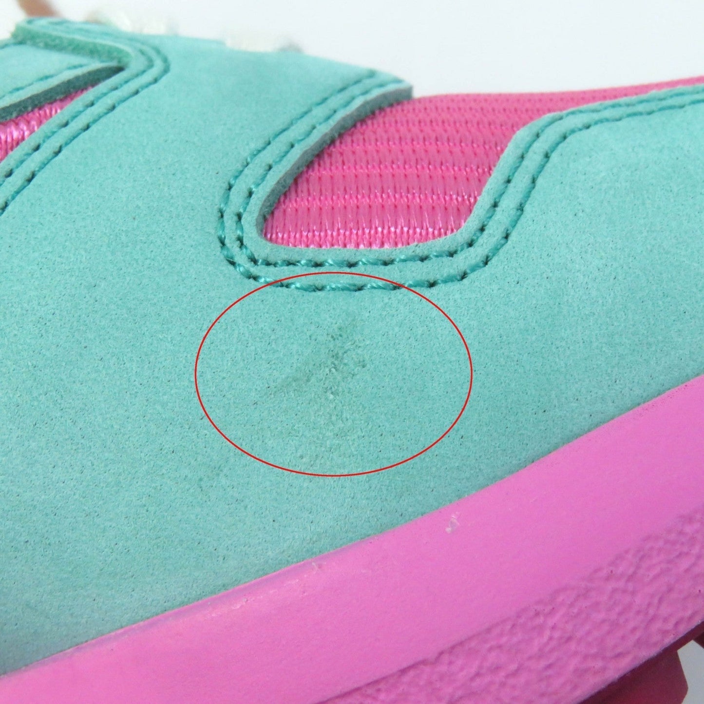 GUCCI sneakers 722212 Suede multicolor TORSION ZX 8000 22.5