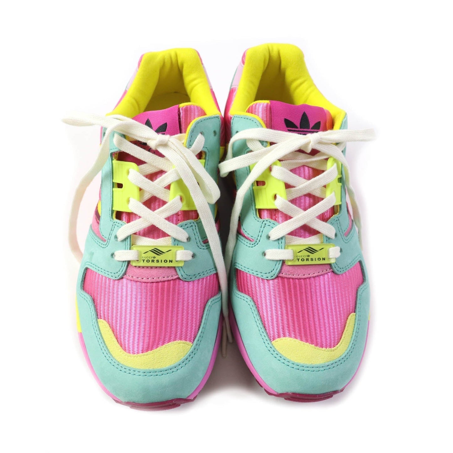 GUCCI sneakers 722212 Suede multicolor TORSION ZX 8000 22.5