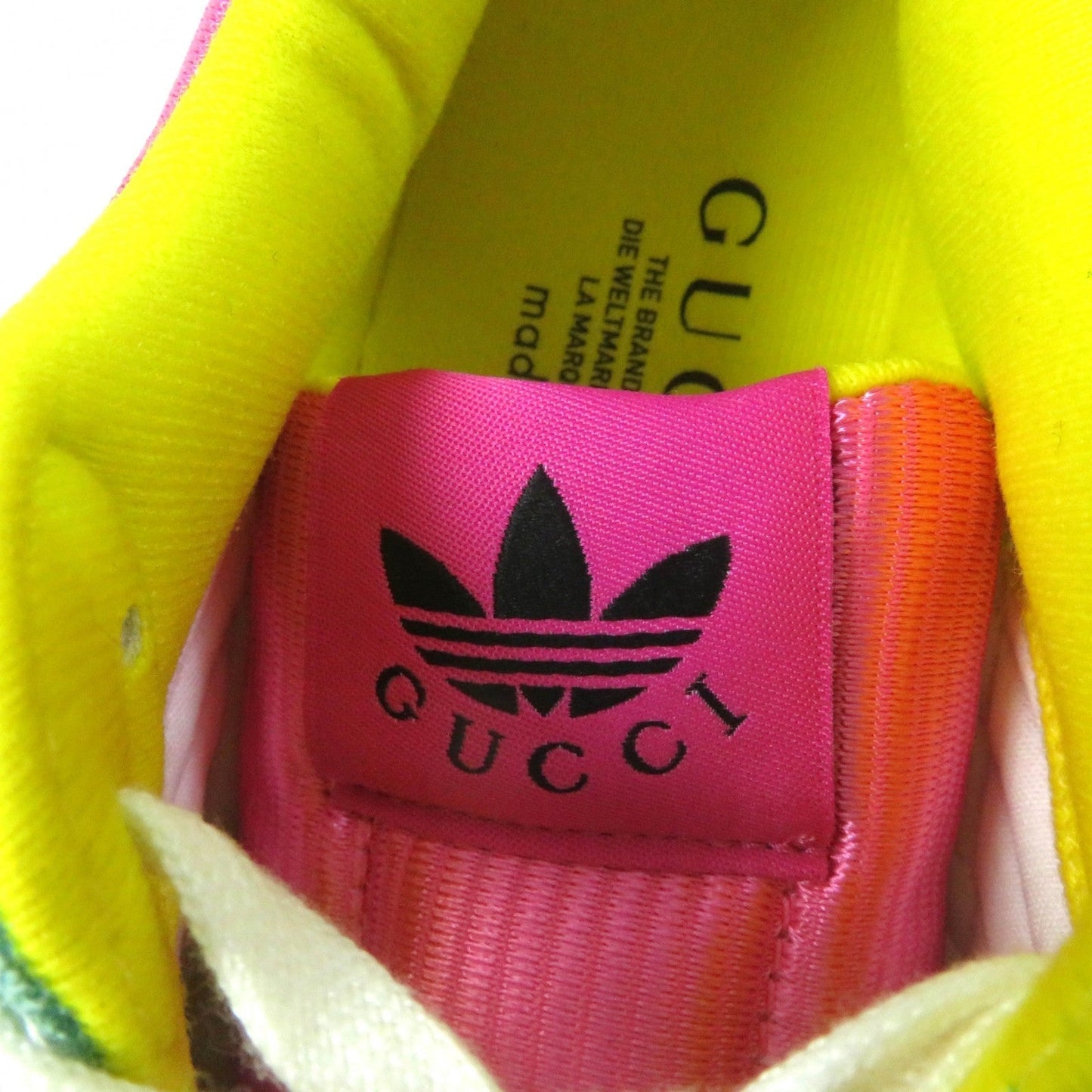 GUCCI sneakers 722212 Suede multicolor TORSION ZX 8000 22.5