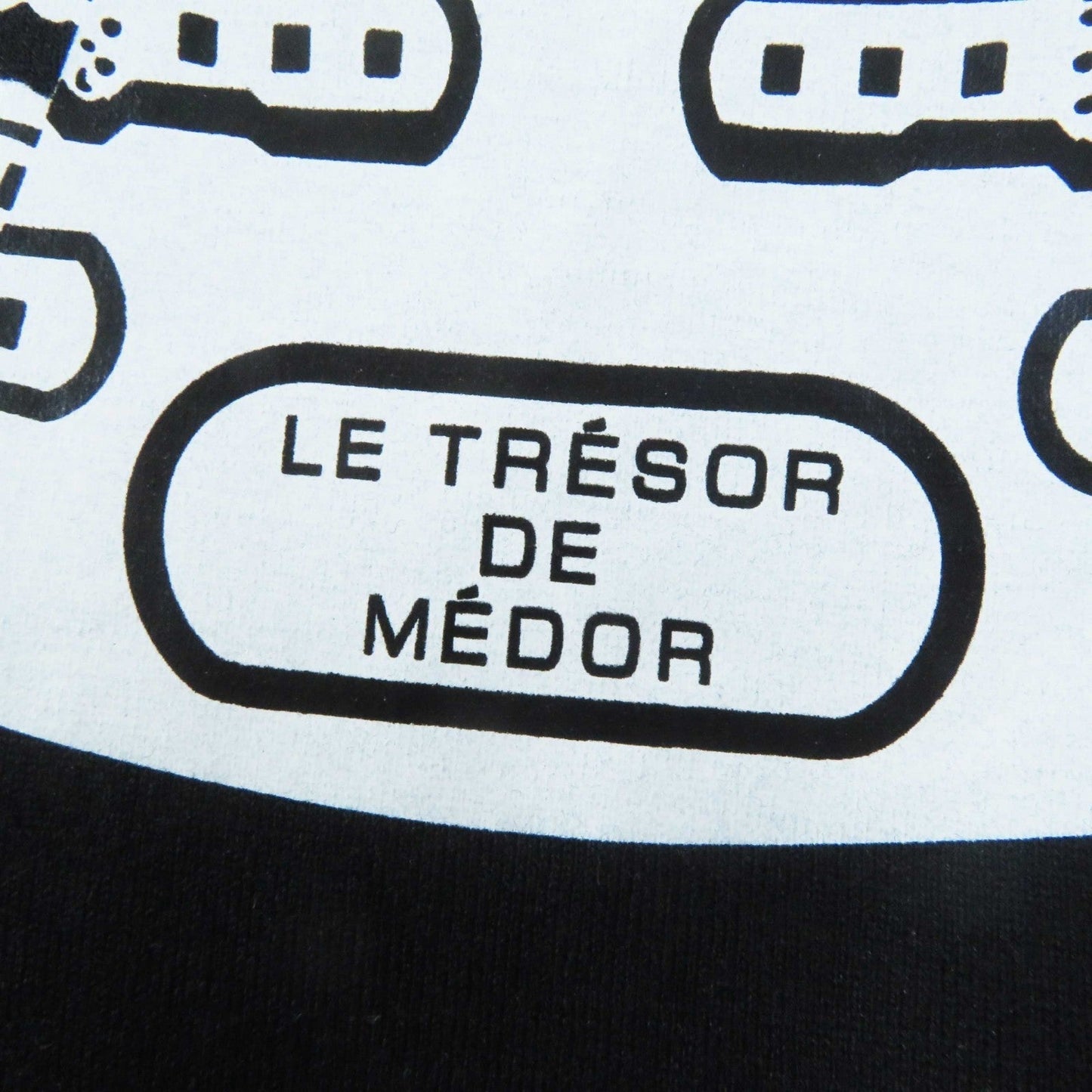 HERMES one piece 2H4511DU cotton black Le Tresor de Medor 34