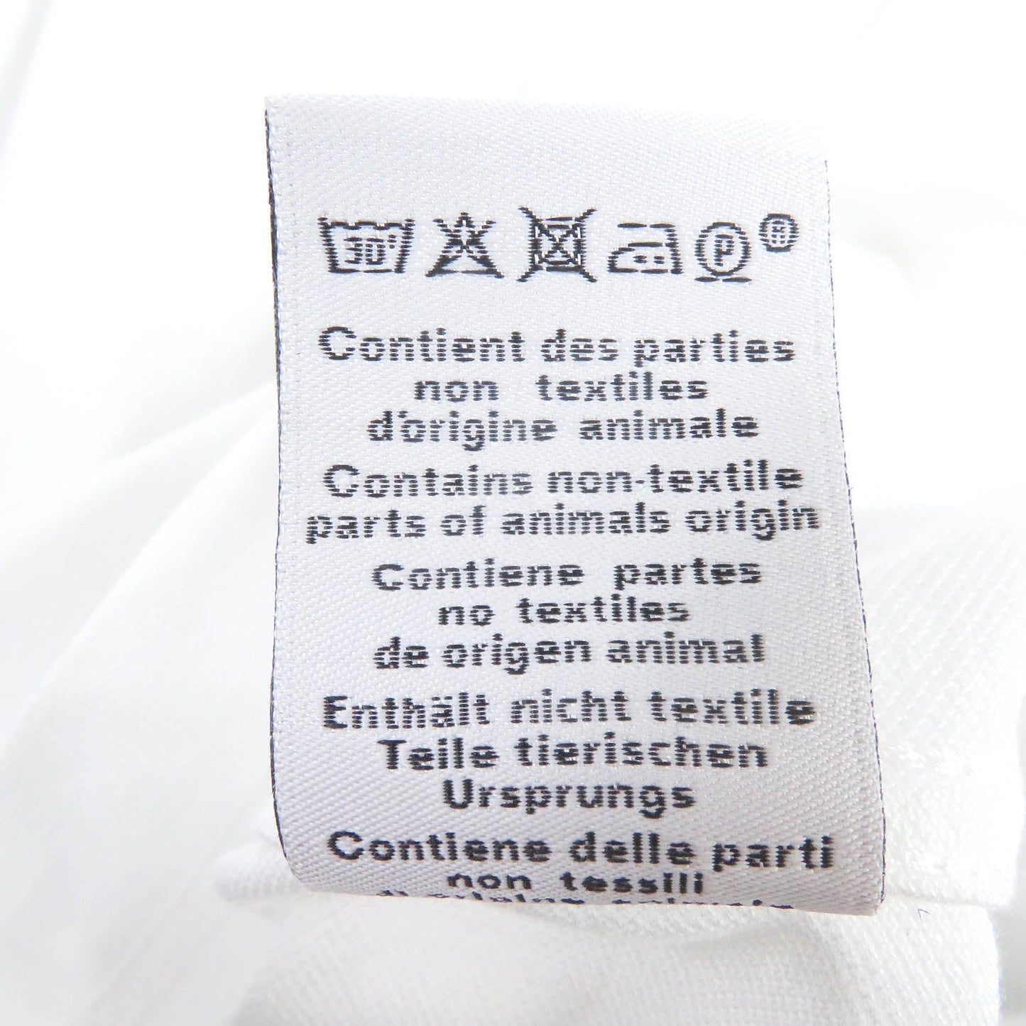 HERMES Short sleeve polo shirt cotton white S