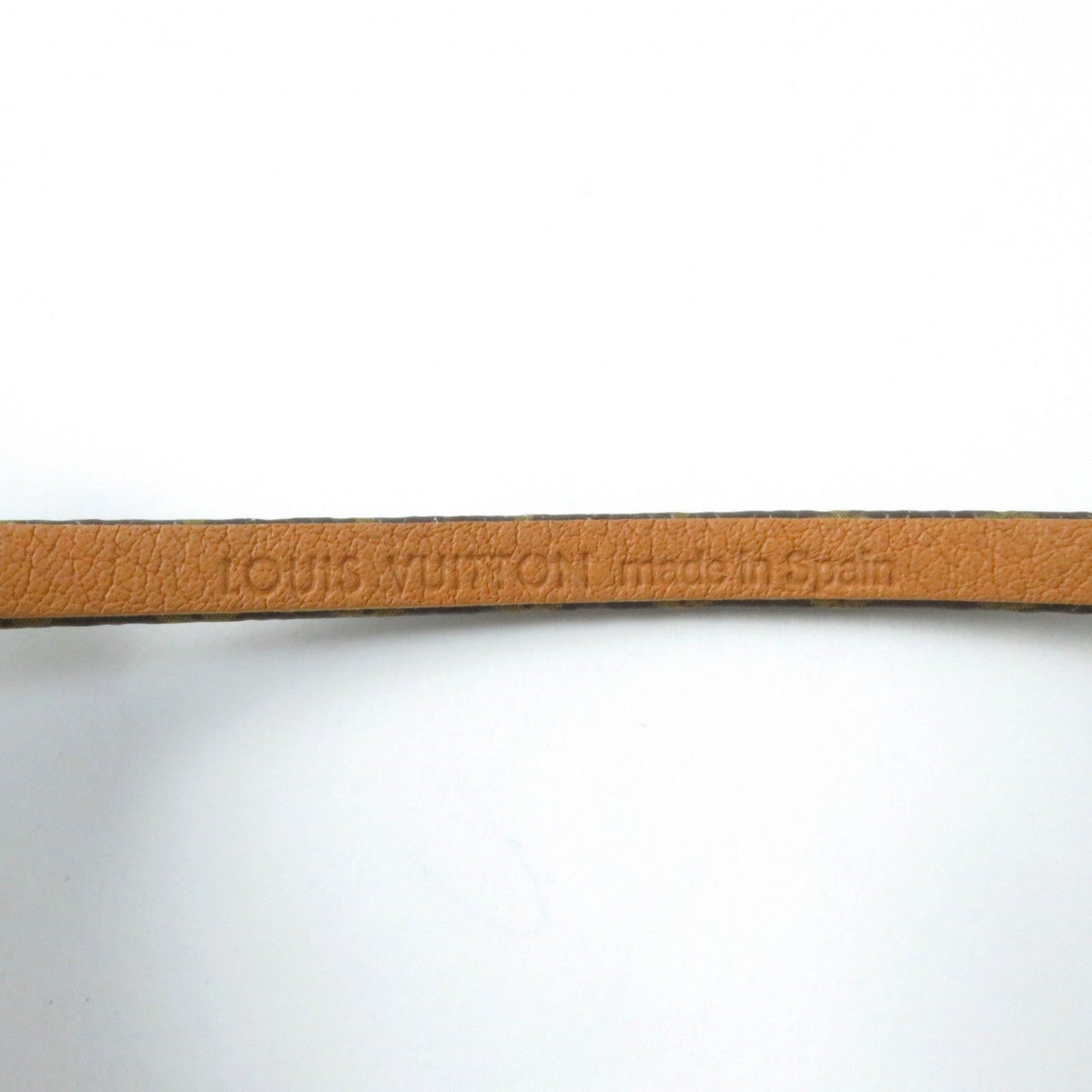 LOUIS VUITTON bracelet M6758 Main: Leather Brown Bracelet Say Yes Women 19 Used