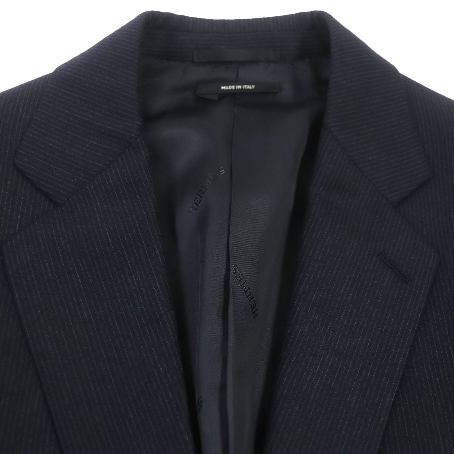 HERMES setup wool Navy 48