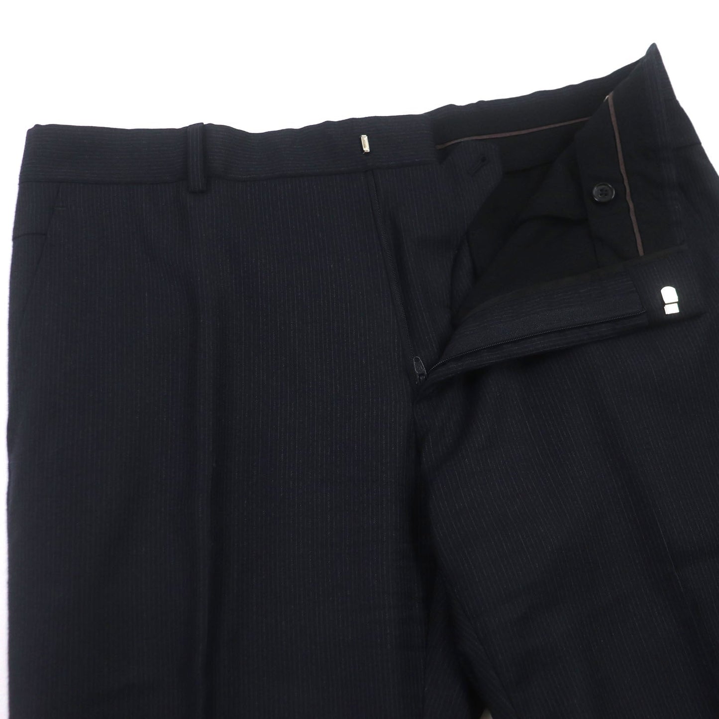 HERMES setup wool Navy 48