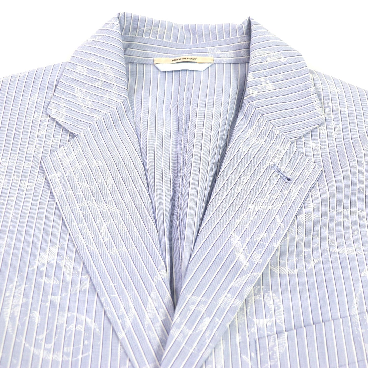 HERMES tailored jacket Outer material: 100% cotton Navy mens 46 Used