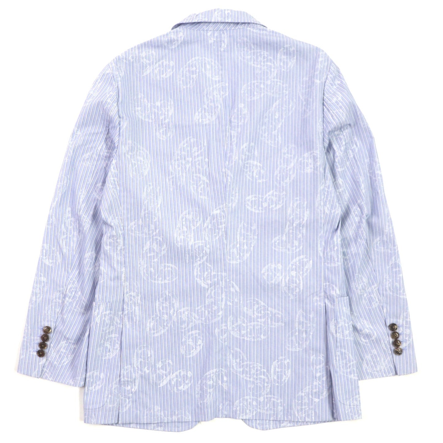 HERMES tailored jacket Outer material: 100% cotton Navy mens 46 Used