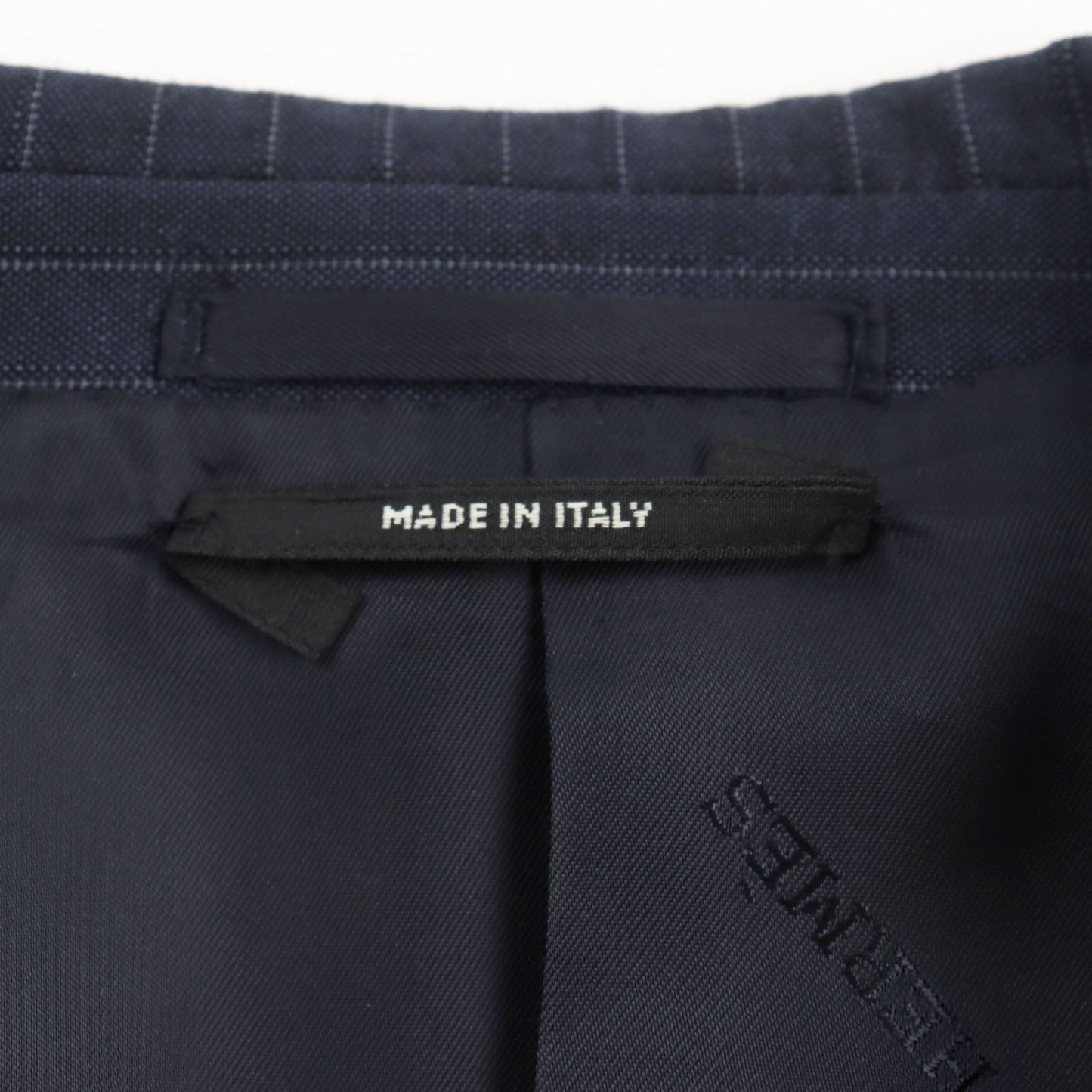 HERMES suit wool Navy 48