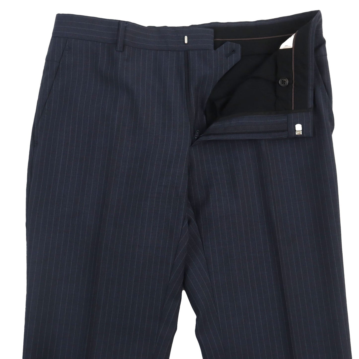 HERMES suit wool Navy 48