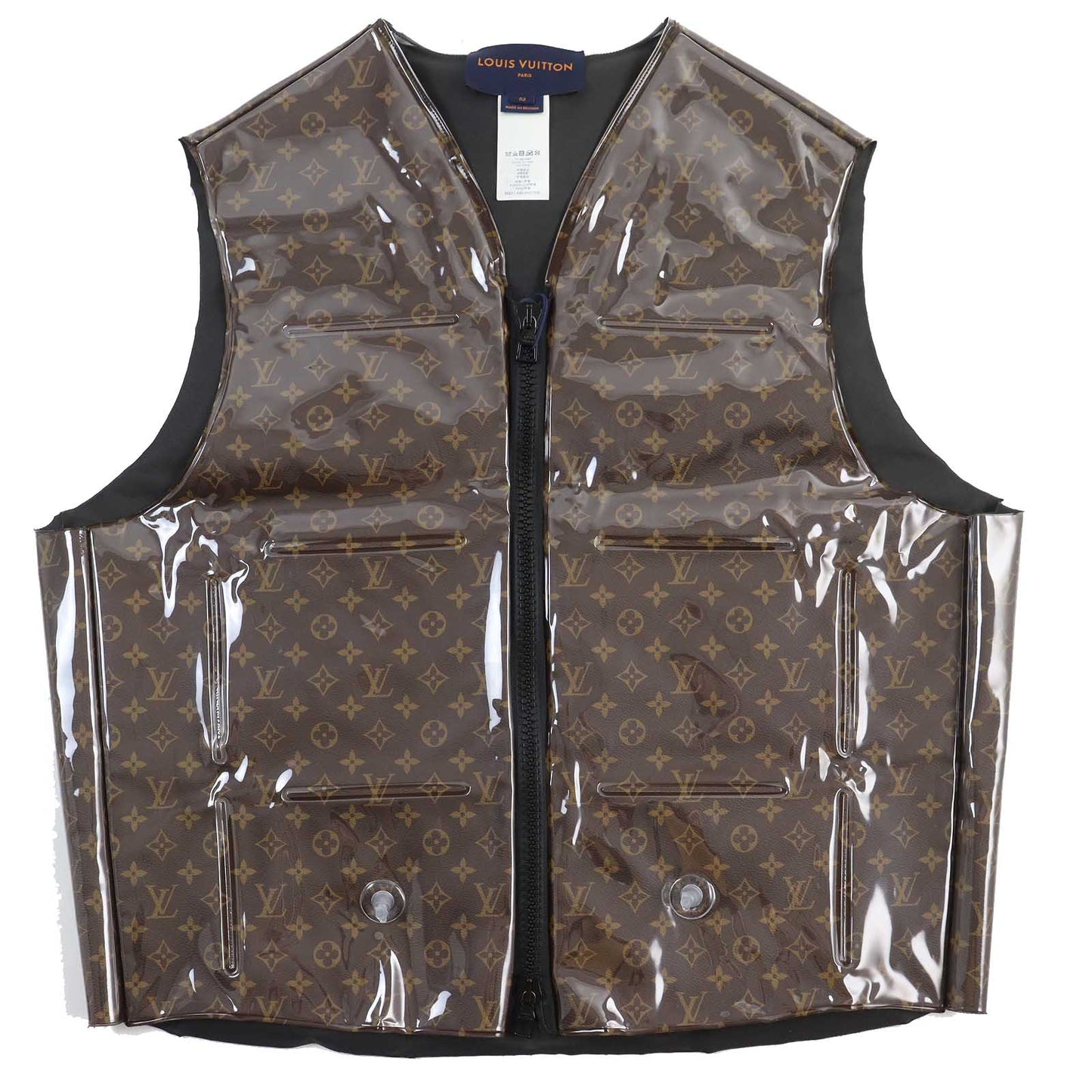 LOUIS VUITTON Best HKG75W PVC Dark brown type 52