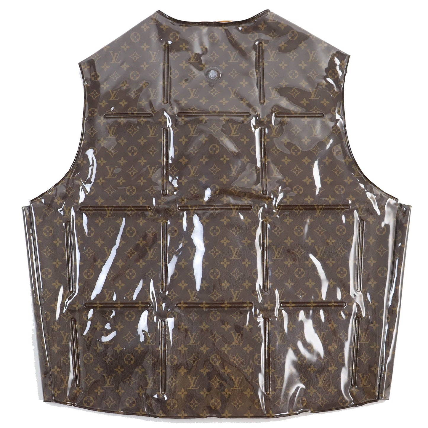 LOUIS VUITTON Best HKG75W PVC Dark brown type 52