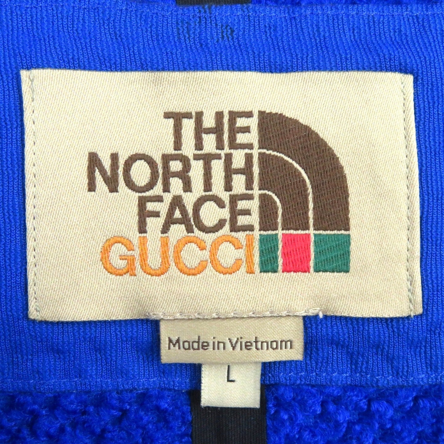 GUCCI Hoodie 663909 ZM0C1 polyester Blue orange L