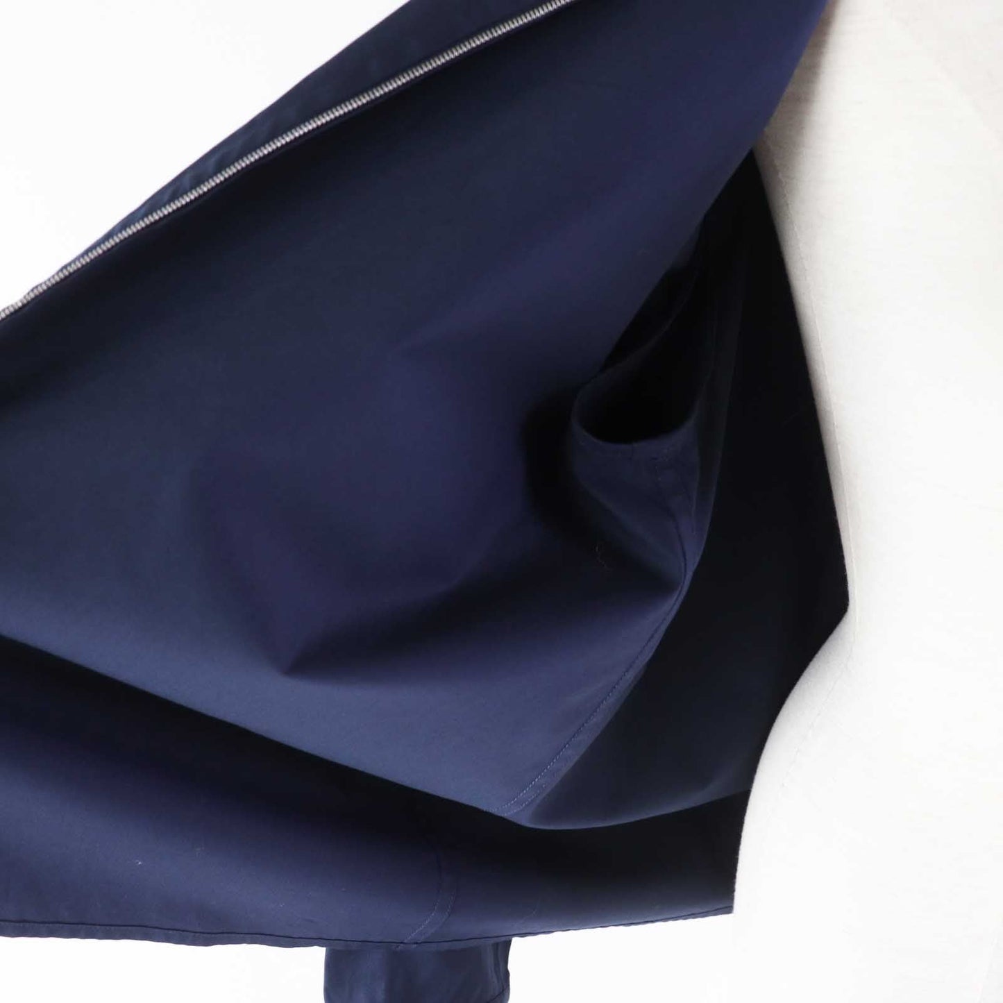 HERMES 3E0616DX Outer material: 100% cotton Navy Women 36 Used