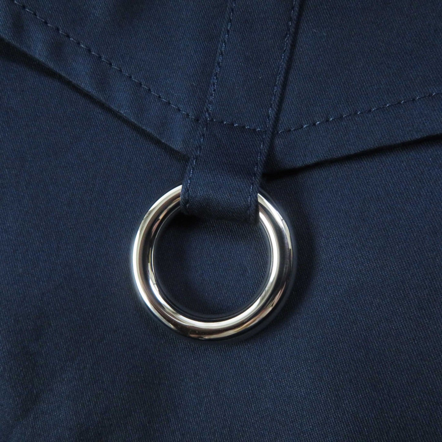 HERMES 3E0616DX Outer material: 100% cotton Navy Women 36 Used