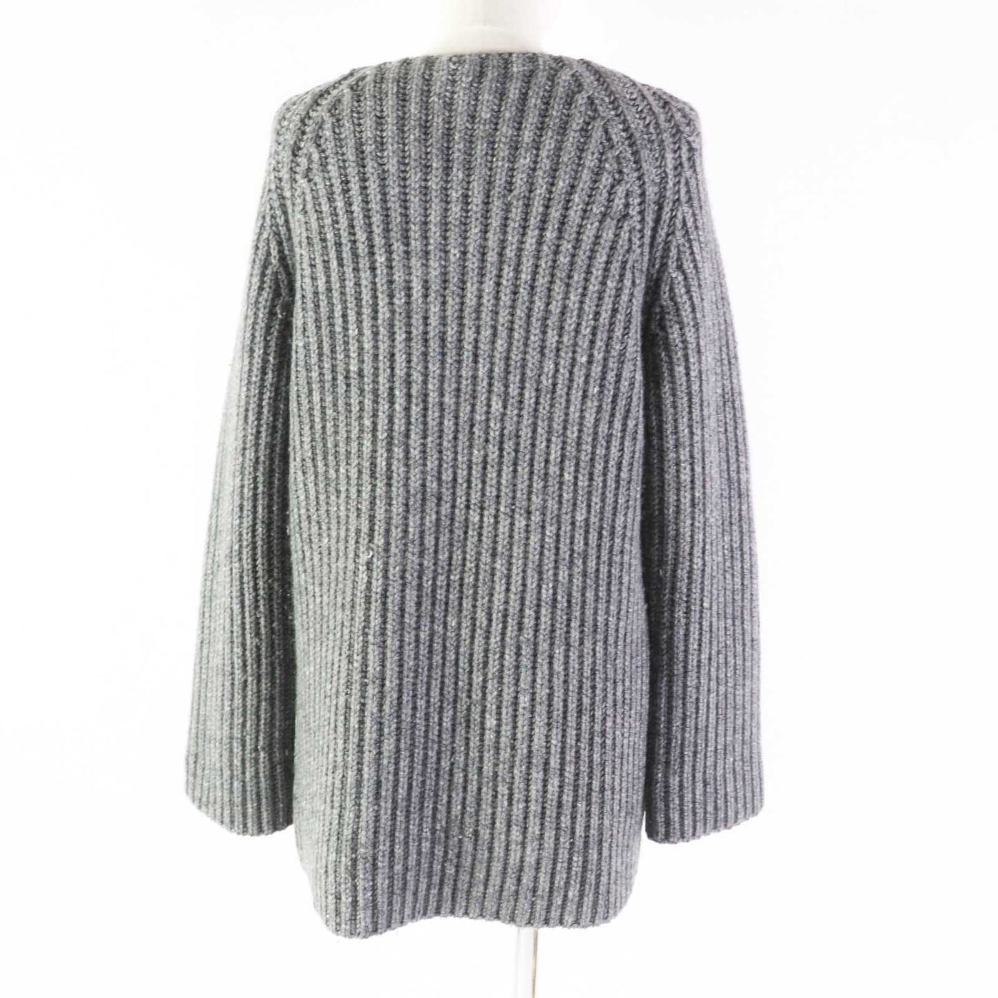 HERMES knit Outer material: 96% cashmere, Outer material: 4% elastane (polyurethane) gray Margiela period Women M Used