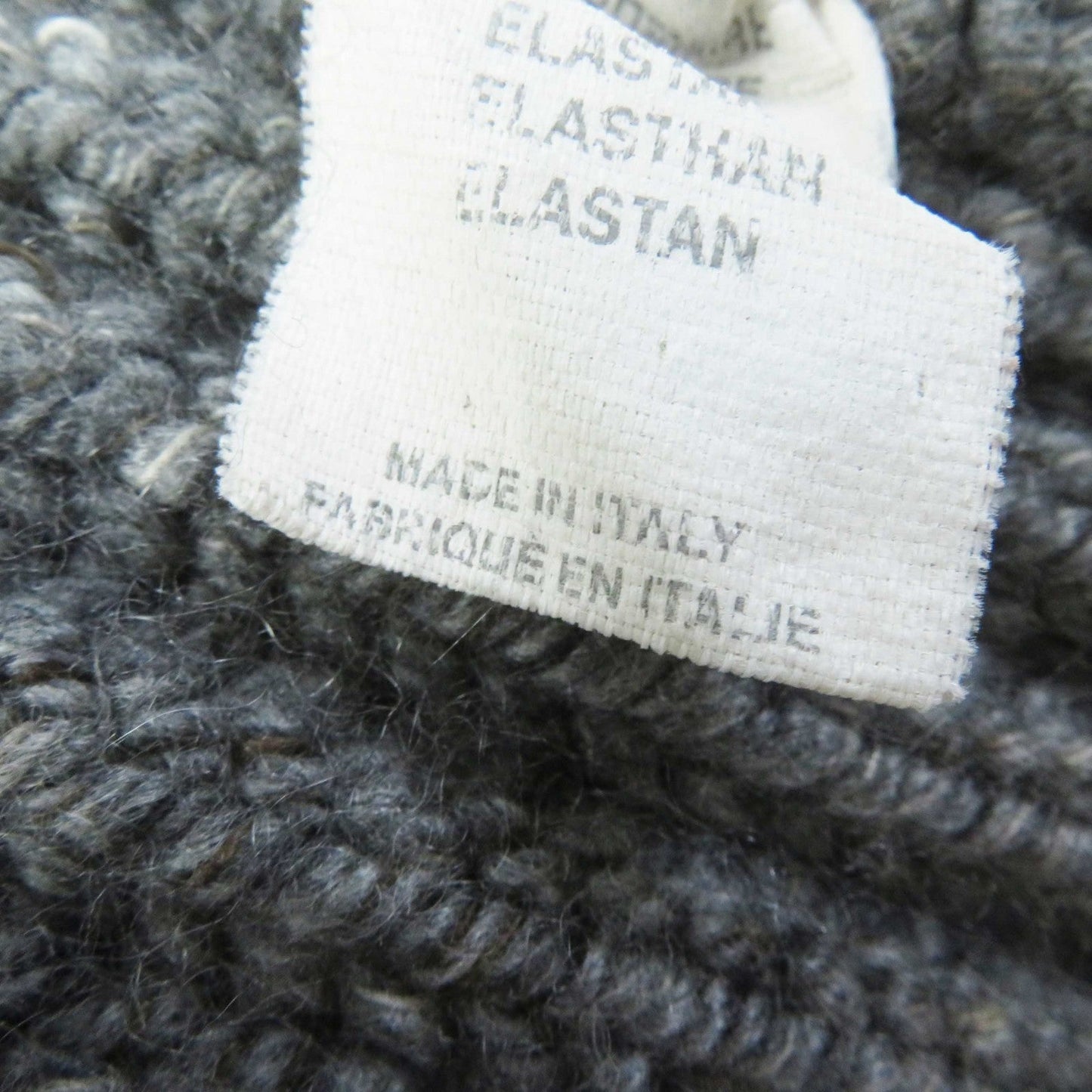 HERMES knit Outer material: 96% cashmere, Outer material: 4% elastane (polyurethane) gray Margiela period Women M Used