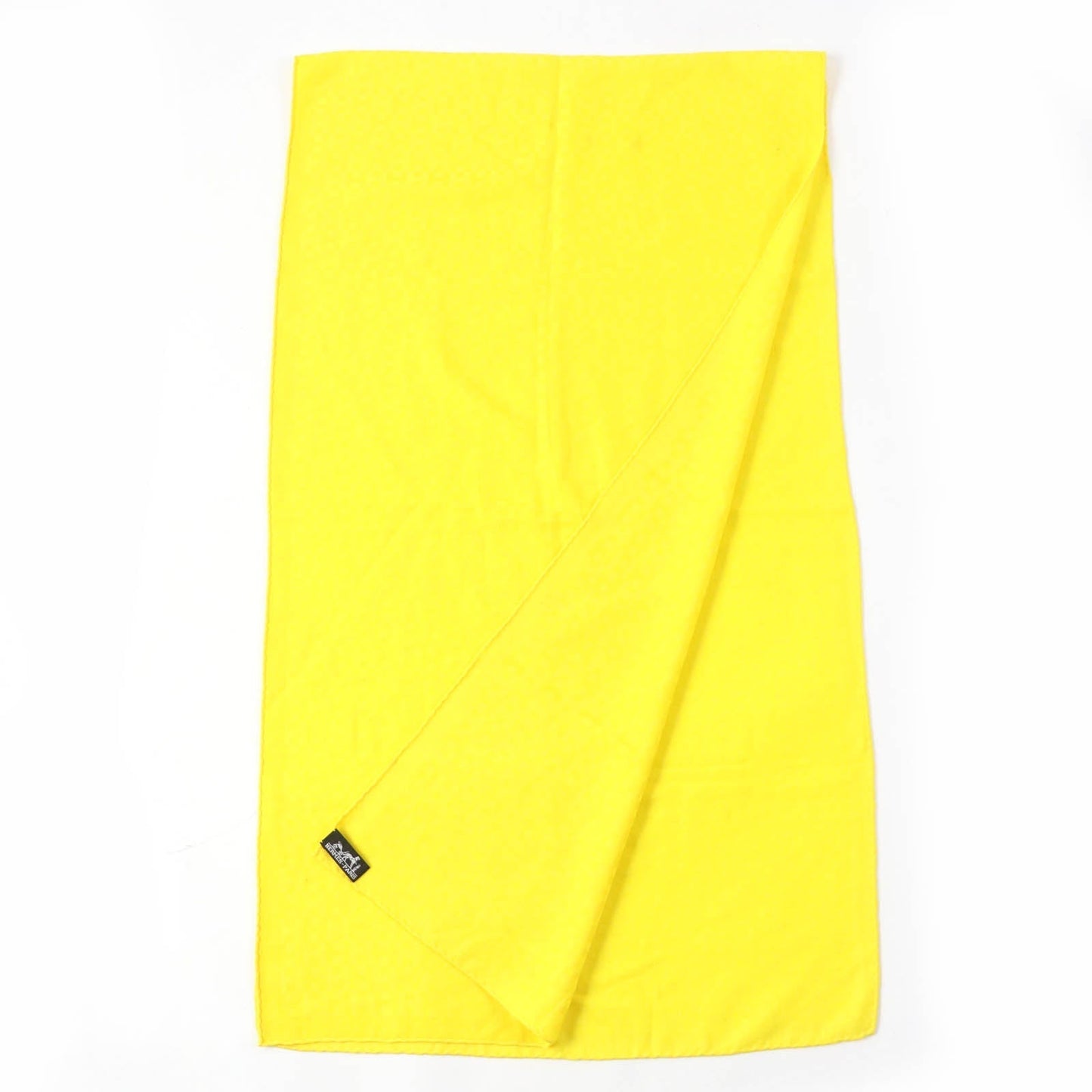 HERMES shawl cashmere yellow