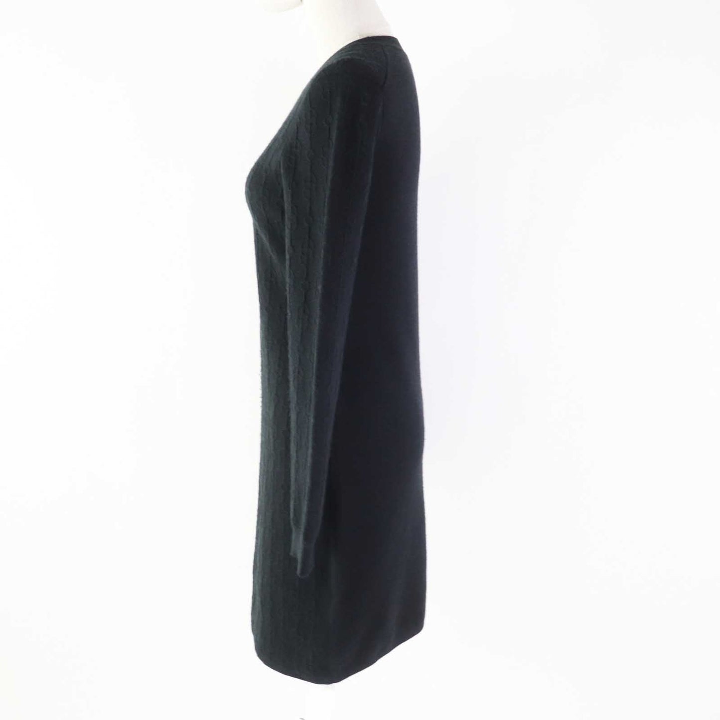 HERMES one piece 2E2505D3 cashmere black 38