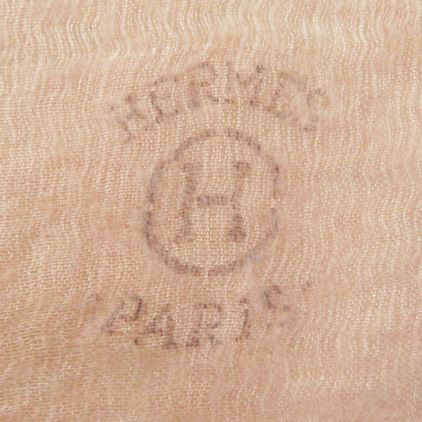 HERMES Stall Main: 75% cashmere, Main: 25% silk pink Women Used