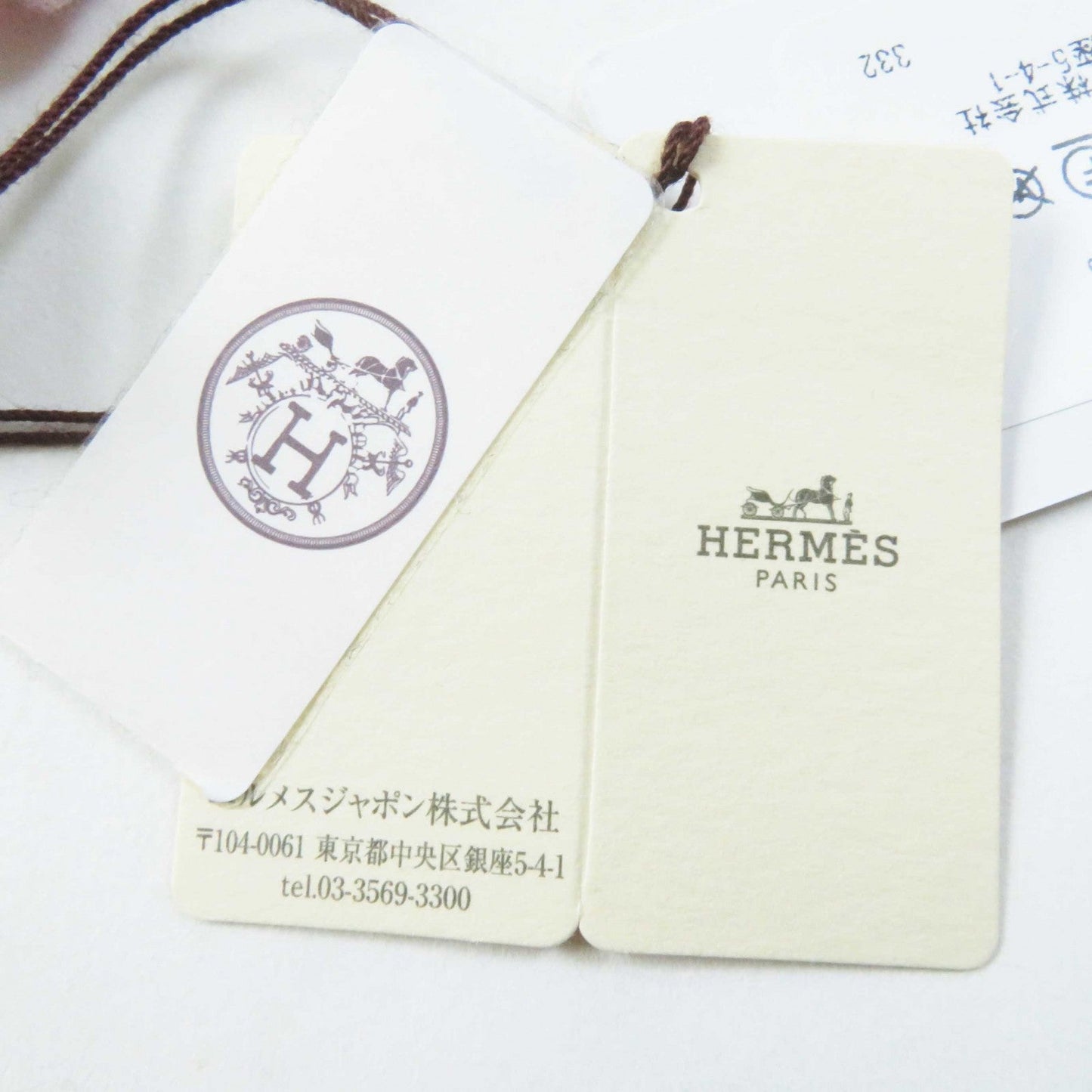 HERMES Stall cashmere Rose Petal (baby pink) Etoile New Libris