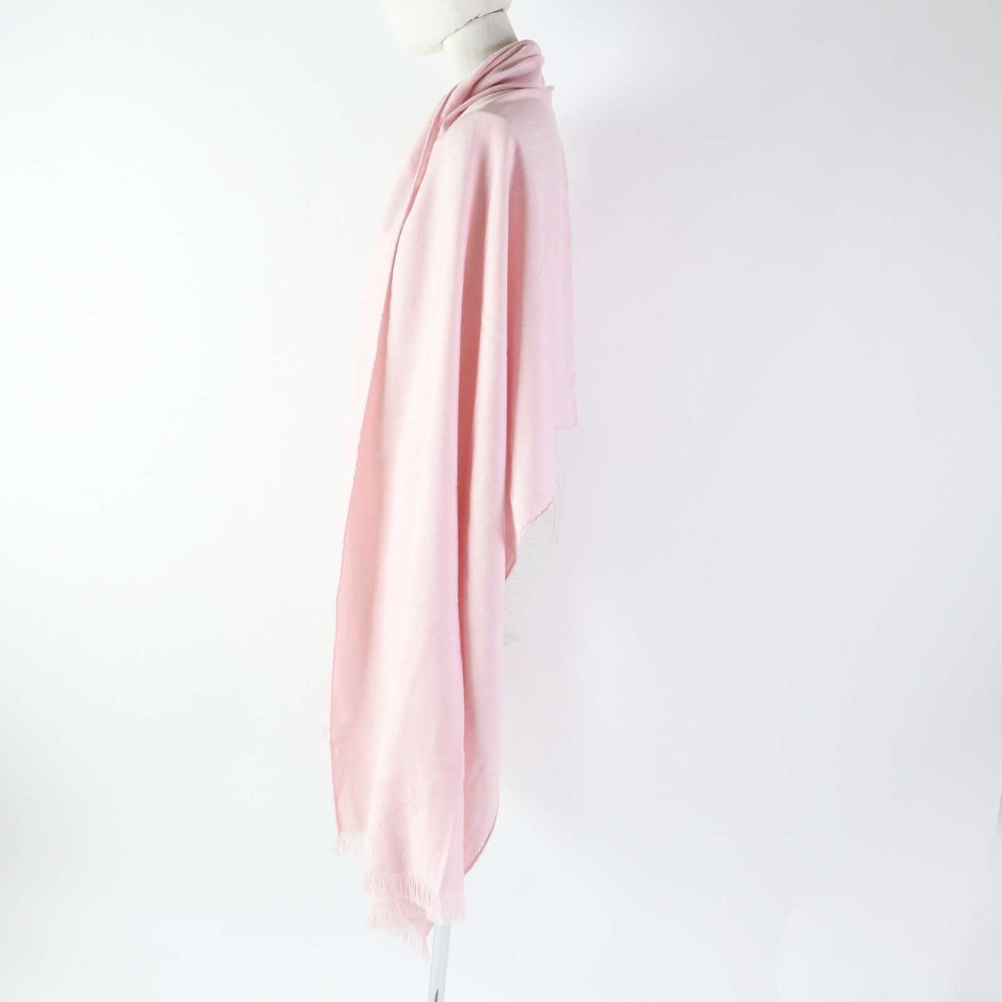 HERMES Stall cashmere Rose Petal (baby pink) Etoile New Libris